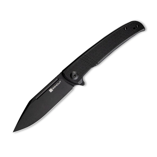 Нож Sencut Brazoria D2 Steel Black Stonewashed Handle G10