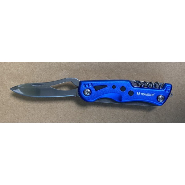 Нож складной перочинный Traveler MS002G Голубой
