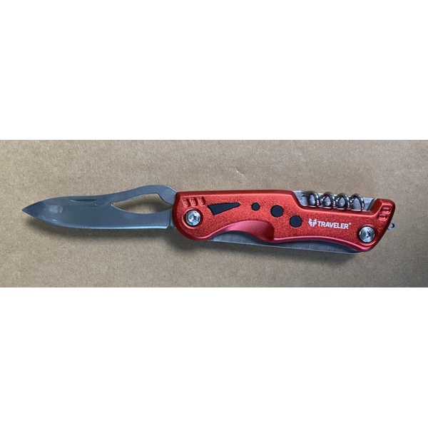 Нож складной перочинный Traveler MS002G Красный