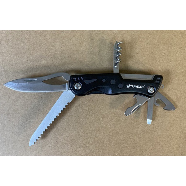 Нож складной перочинный Traveler MS002G Чёрный