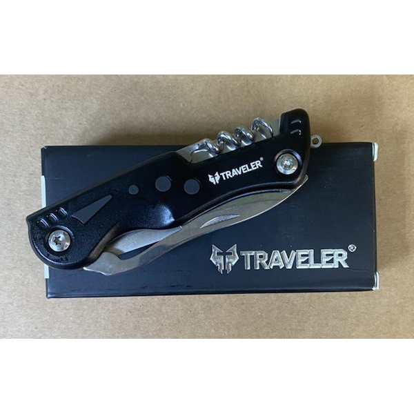 Нож складной перочинный Traveler MS002G Чёрный