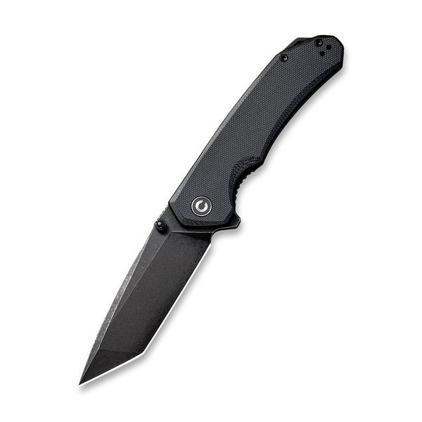 Нож Civivi Brazen D2 Steel Black stonewashed Handle G10 Black