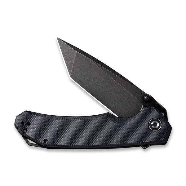 Нож Civivi Brazen D2 Steel Black stonewashed Handle G10 Black