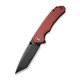 Нож Civivi Brazen D2 Steel Black stonewashed Handle G10 Burgundy. Фото 1