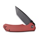 Нож Civivi Brazen D2 Steel Black stonewashed Handle G10 Burgundy. Фото 4