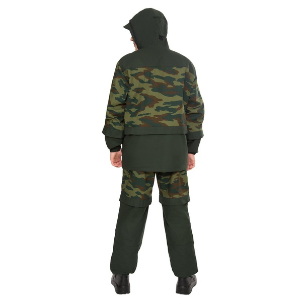 Костюм защитный БИОСТОП Лайт Зеленый камуфляж/ охотничий зеленый