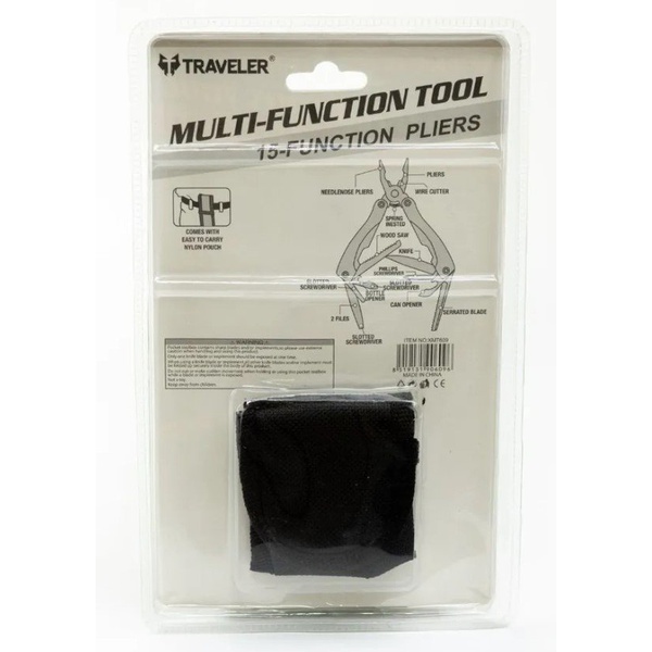 Мультитул Traveler MT608 Серый