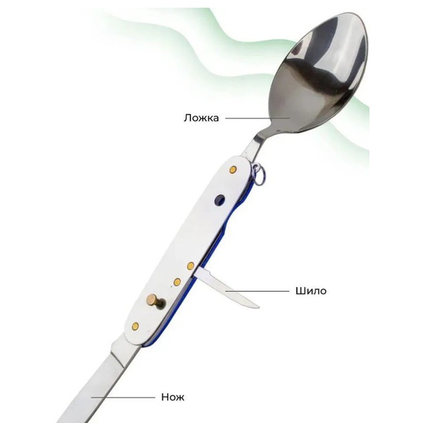 Набор столовых приборов Traveler 706ALL Голубой