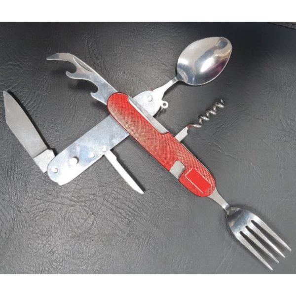 Набор столовых приборов Traveler 706ALL Красный