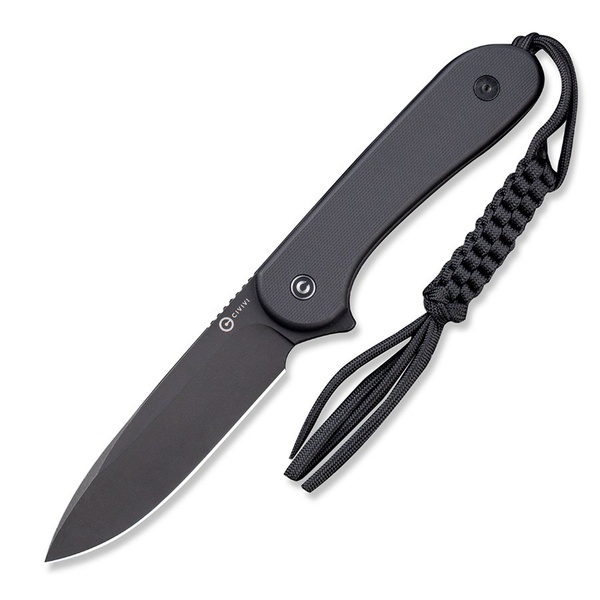 Нож Civivi Fixed Blade Elementum Steel Black Stonewash Handle G10