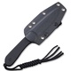 Нож Civivi Fixed Blade Elementum Steel Black Stonewash Handle G10. Фото 4