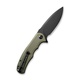 Нож Civivi Praxis Steel Black Stonewashed OD Handle G10. Фото 2