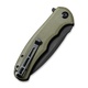 Нож Civivi Praxis Steel Black Stonewashed OD Handle G10. Фото 7