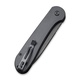 Нож Civivi Button Lock Elementum Steel Black Stonewashed Handle Black, G10. Фото 6