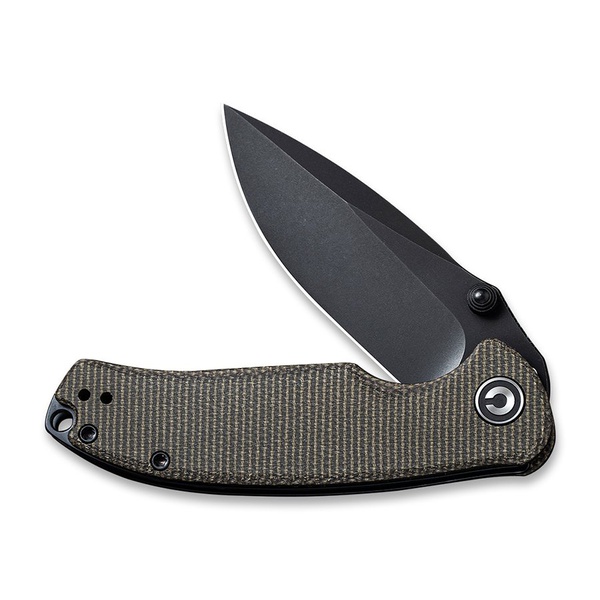 Нож Civivi Pintail CPM S35VN Steel Black Stonewashed Handle Micarta