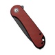 Нож Civivi Elementum D2 Steel Black Stonewashed Handle Burgundy, G10. Фото 6