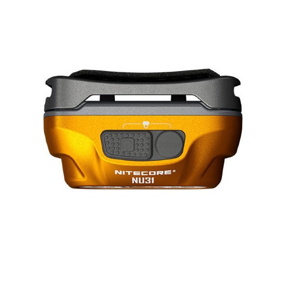 Фонарь светодиодный налобный Nitecore NU31(550 лм, аккумулятор) Оранжевый