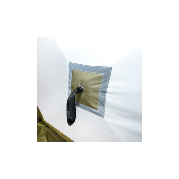 Палатка зимняя Следопыт Куб Premium Long 2,35 х 2,0 м (2 входа, 3 слоя)