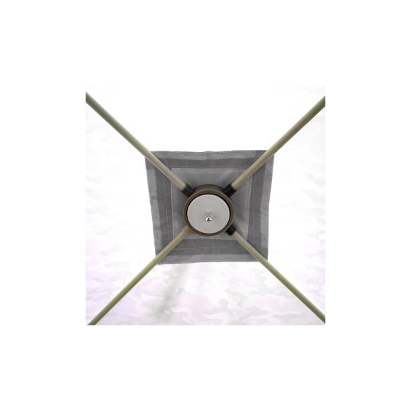 Палатка для зимней рыбалки Следопыт Куб 1,8х1,8 м синий/белый с принтом