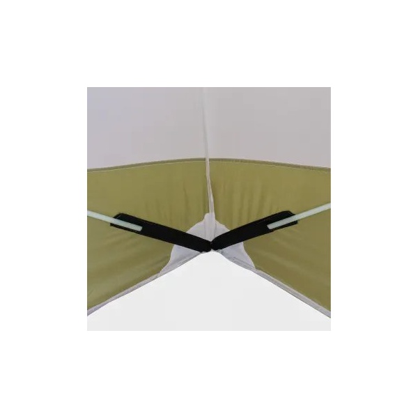 Палатка для зимней рыбалки Следопыт Куб 2,1х2,1 м оливковый/белый