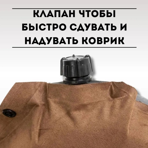 Коврик самонадувающийся Nisus N-010-B (190x65x10 см)