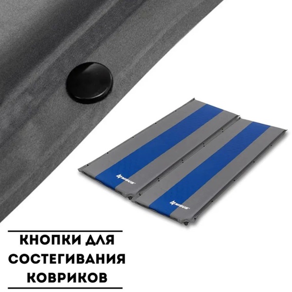 Коврик самонадувающийся Nisus N-005-GB (190x65x5 см)
