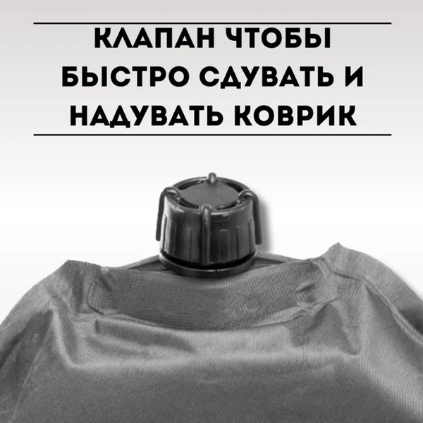 Коврик самонадувающийся Nisus N-005-2-G (195x134x5 см)