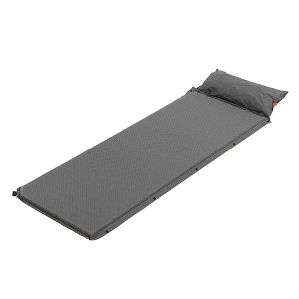 Коврик самонадувающийся Nisus N-005P-OG с подушкой (30+170x65x5 см)