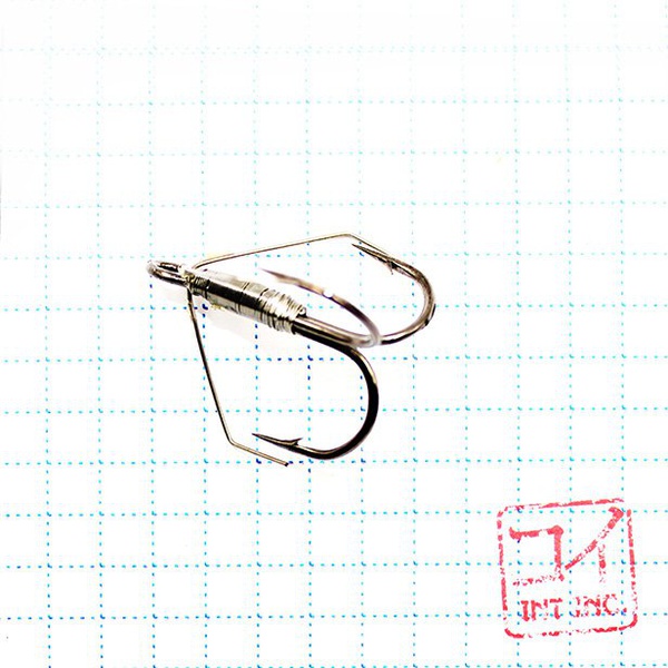 Крючок-тройник незацепляйка KOI Weedless Treble Hook (BN, 5 шт) размер 2