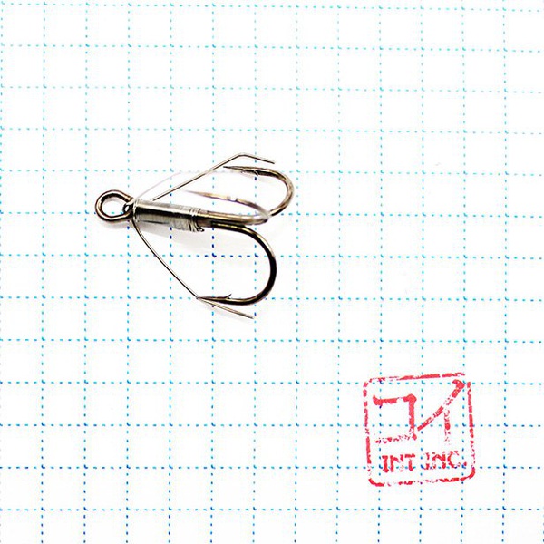 Крючок-тройник незацепляйка KOI Weedless Treble Hook (BN, 5 шт) размер 4