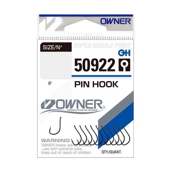 Крючок одинарный Owner Amano Tenkara w/eye brown №6/12 шт