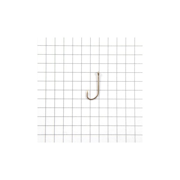 Крючок одинарный Owner Tenkara Straight w/eye brown №8/10 шт
