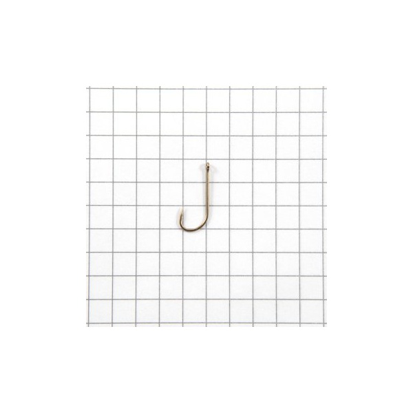 Крючок одинарный Owner Tenkara Straight w/eye brown №10/10 шт