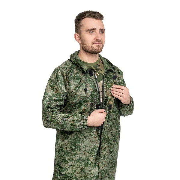 Костюм ветровлагозащитный Helios Походный PU 5000 КМФ цифра