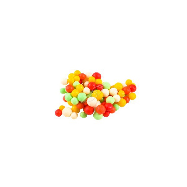 Пенопласт рыболовный Яман (d 4-7 мм/уп. 250 шт) микс, Тутти-фрутти