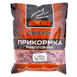 Прикормка Minenko Good Catch (гранулы 10 мм, 700 г) Слива