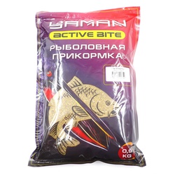 Прикормка Яман Active Bite (0,9 кг) Лещ (ваниль)