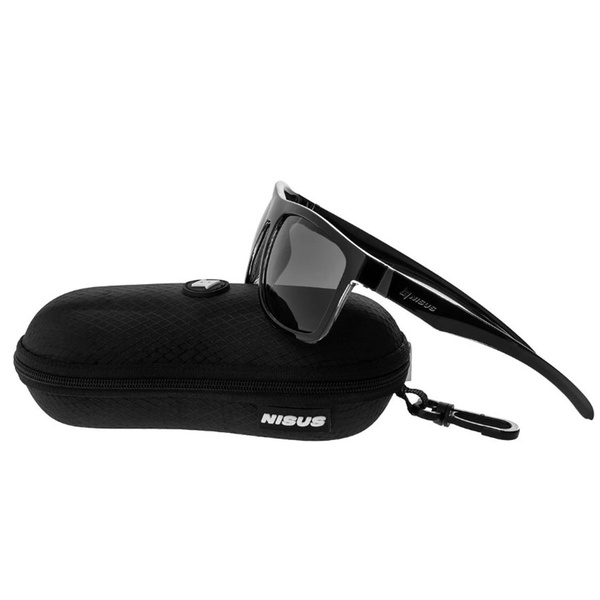 Очки поляризационные Nisus N-OP-LZ0308-G (в жест.чехле) серый