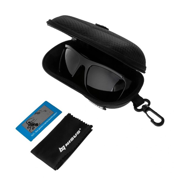 Очки поляризационные Nisus N-OP-LZ0308-G (в жест.чехле) серый