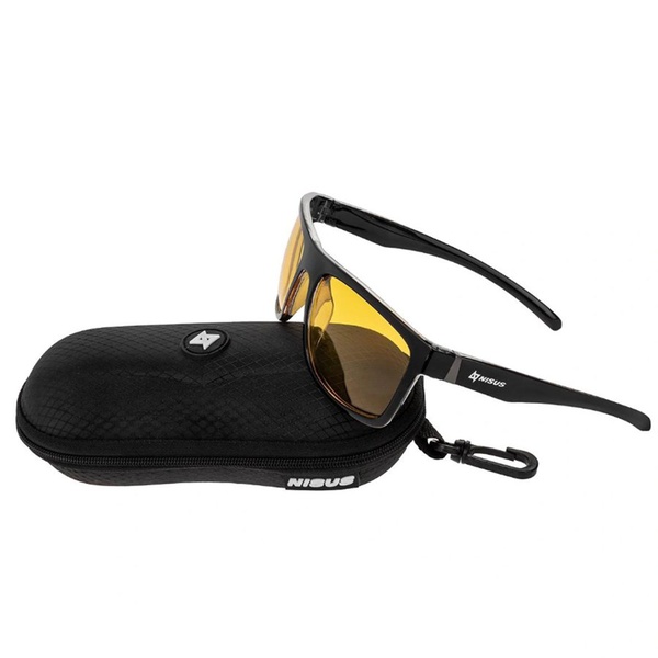 Очки поляризационные Nisus N-OP-LZ0308-Y (в жест.чехле) жёлтый