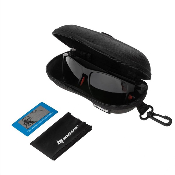 Очки поляризационные Nisus N-OP-LZ0471-G (в жест.чехле) серый