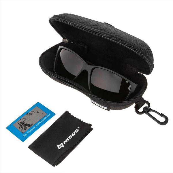 Очки поляризационные Nisus N-OP-PF2015-C (в жест.чехле) коричневый