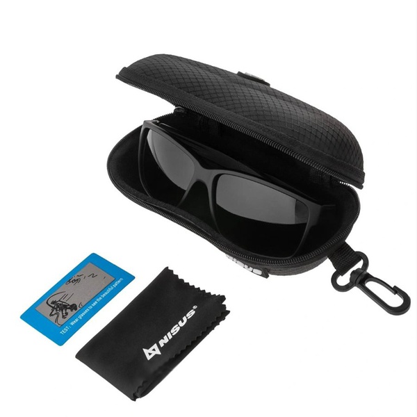 Очки поляризационные Nisus N-OP-PF2015-G (в жест.чехле) серый