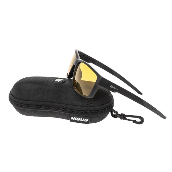 Очки поляризационные Nisus N-OP-PF2015-Y (в жест.чехле) жёлтый