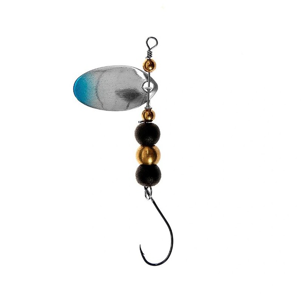 Приманка микро Premier Fishing Micro-spini (2гр) серебро+голубой