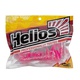 Твистер Helios Tiny Credo 1,55"/4 см (12шт/уп) Silver Sparkles & Pink. Фото 2