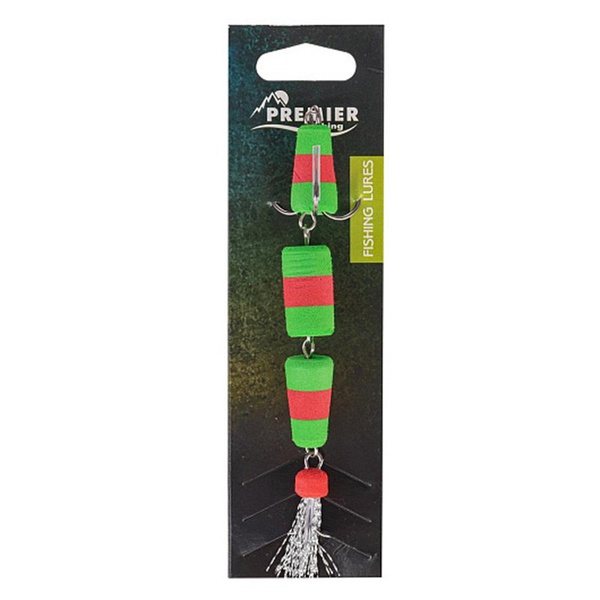 Мандула Premier Fishing Classic 3X №09 зеленый/красный/зеленый
