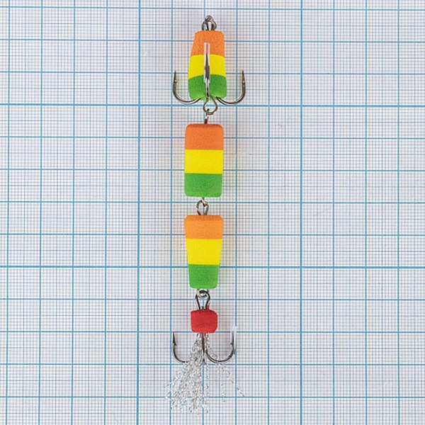 Мандула Premier Fishing Classic 3X №20 красный/желтый/красный