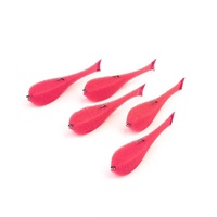 Рыбка поролоновая Helios 10,5 см (на офсет.крючке) красный