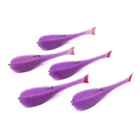 Рыбка поролоновая Helios 10,5 см (на офсет.крючке) фиолетовый